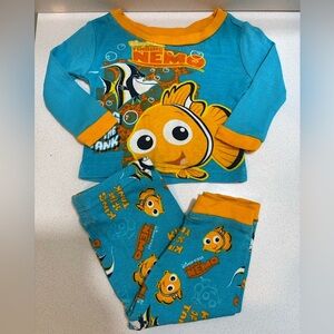 Vintage Finding Nemo Pajama Set Disney 3 Months